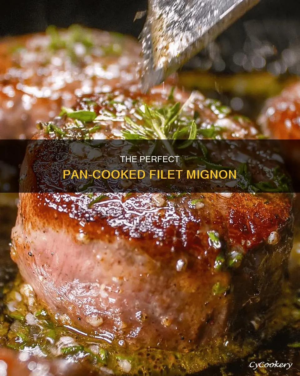 can you pan cook filet mignon