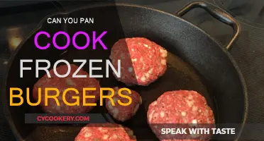 Quick Pan-Cooking Frozen Burgers: Is It Possible?