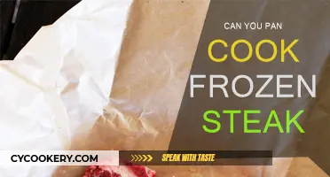 Pan-Cooking Frozen Steak: A Quick and Tasty Method