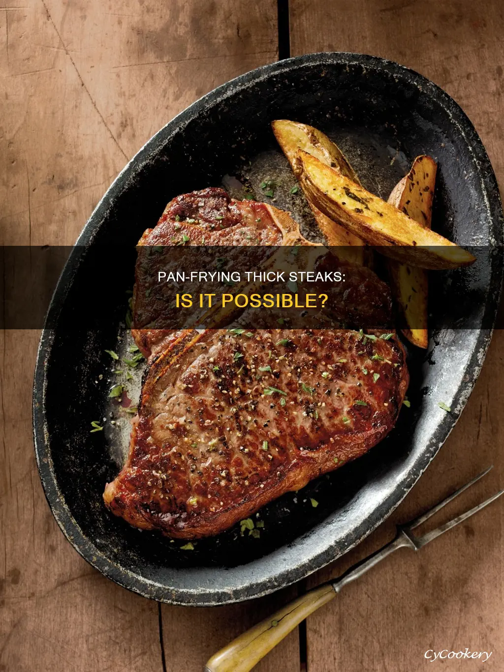 can you pan fry a 1 inch thick steak