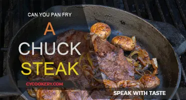 Pan-Frying Chuck Steak: Is It Possible?