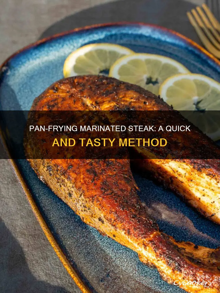 can you pan fry a marinated steak