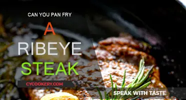 Pan-fried Ribeye Steak: A Quick and Easy Method