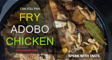 Pan-Frying Adobo Chicken: A Quick and Easy Method
