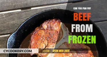Pan-Frying Frozen Beef: Is It Possible?