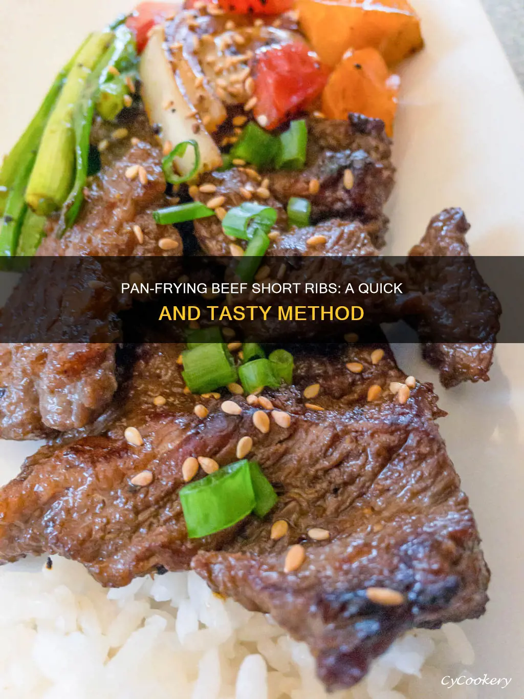 can you pan fry beef short ribs