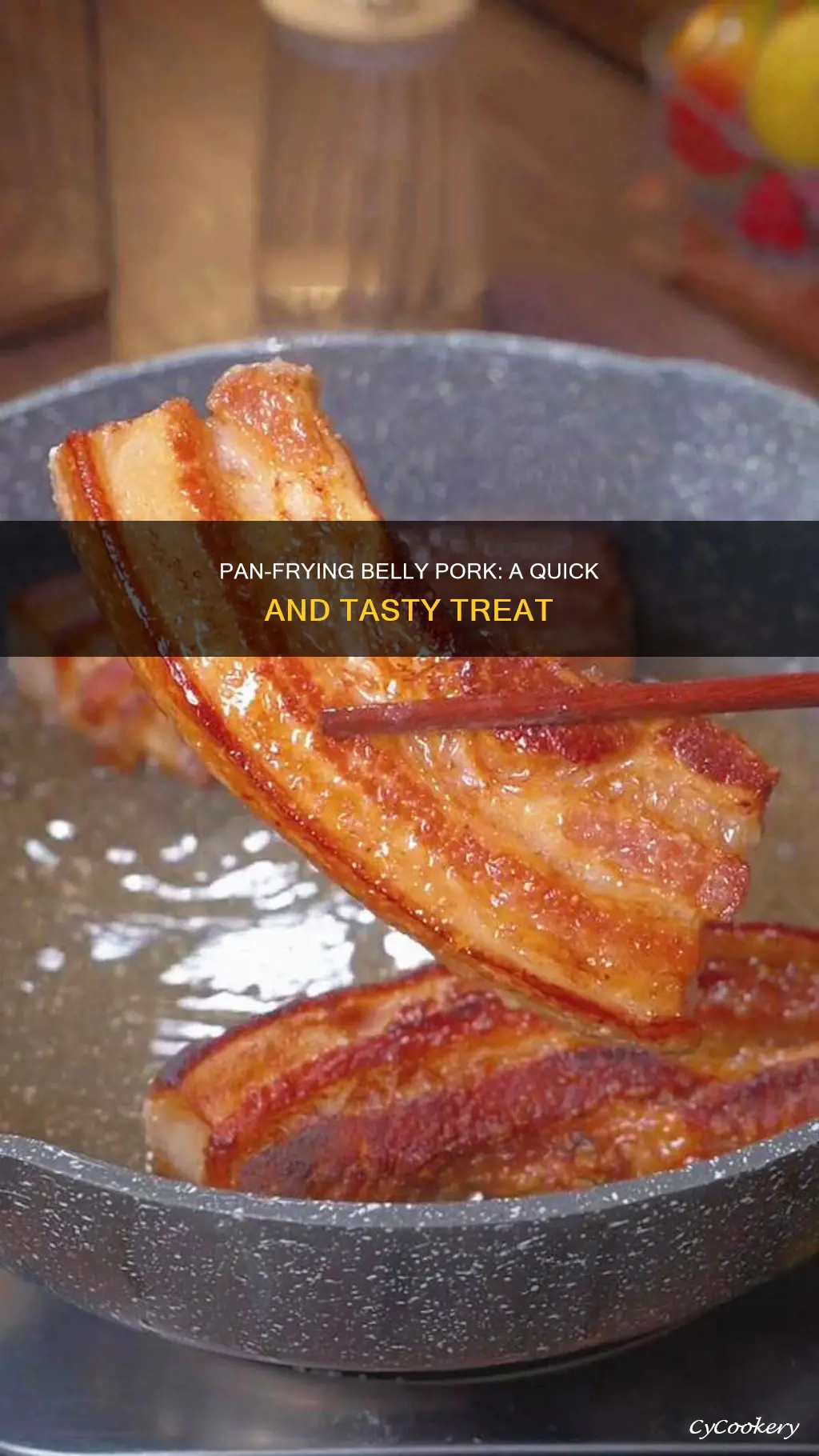 can you pan fry belly pork