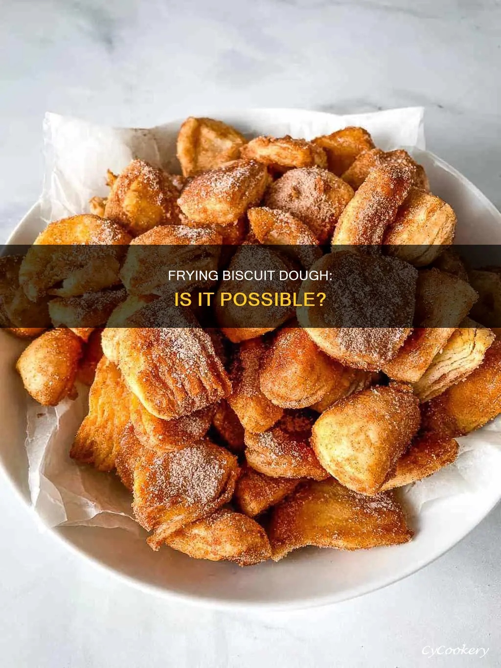 can you pan fry biscuit dough