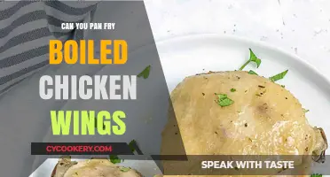 Pan-Frying Boiled Chicken Wings: Is It Possible?
