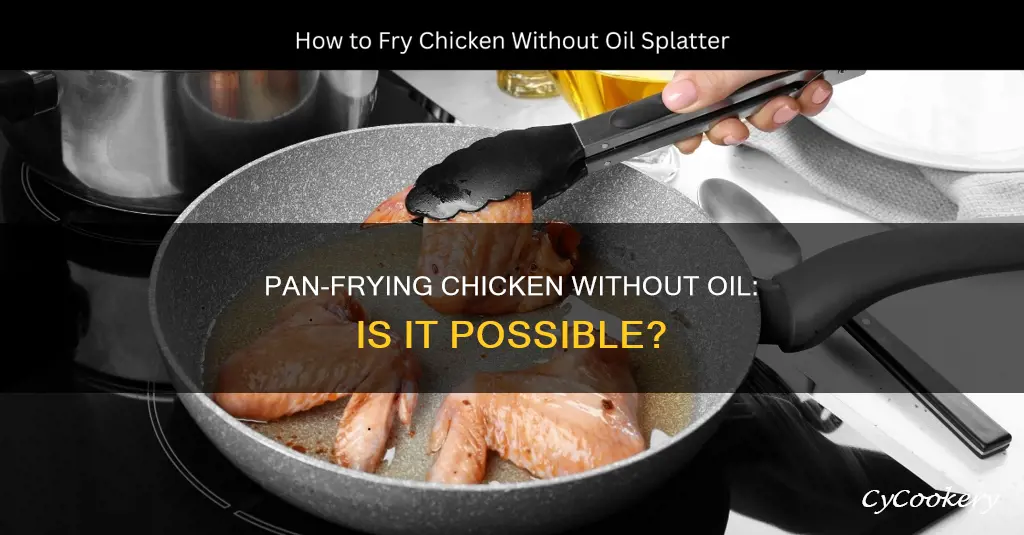 can you pan fry boneless chicken without olive oil