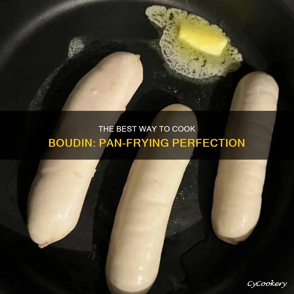 can you pan fry boudin