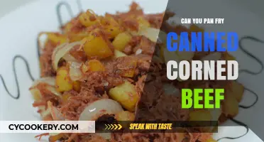 Pan-Frying Canned Corned Beef: A Quick and Tasty Treat