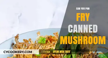 Pan-Frying Canned Mushrooms: A Quick and Tasty Treat