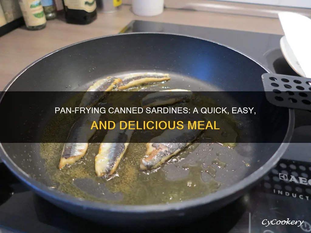 can you pan fry canned sardines