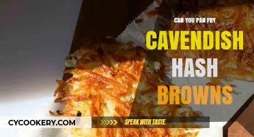 Pan-Frying Cavendish Hash Browns: Quick, Easy, and Delicious!
