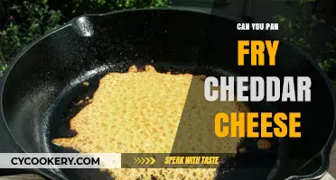 Pan-Frying Cheddar Cheese: Is It Possible?
