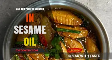 Sesame Oil for Pan-Frying Chicken: A Good Idea?