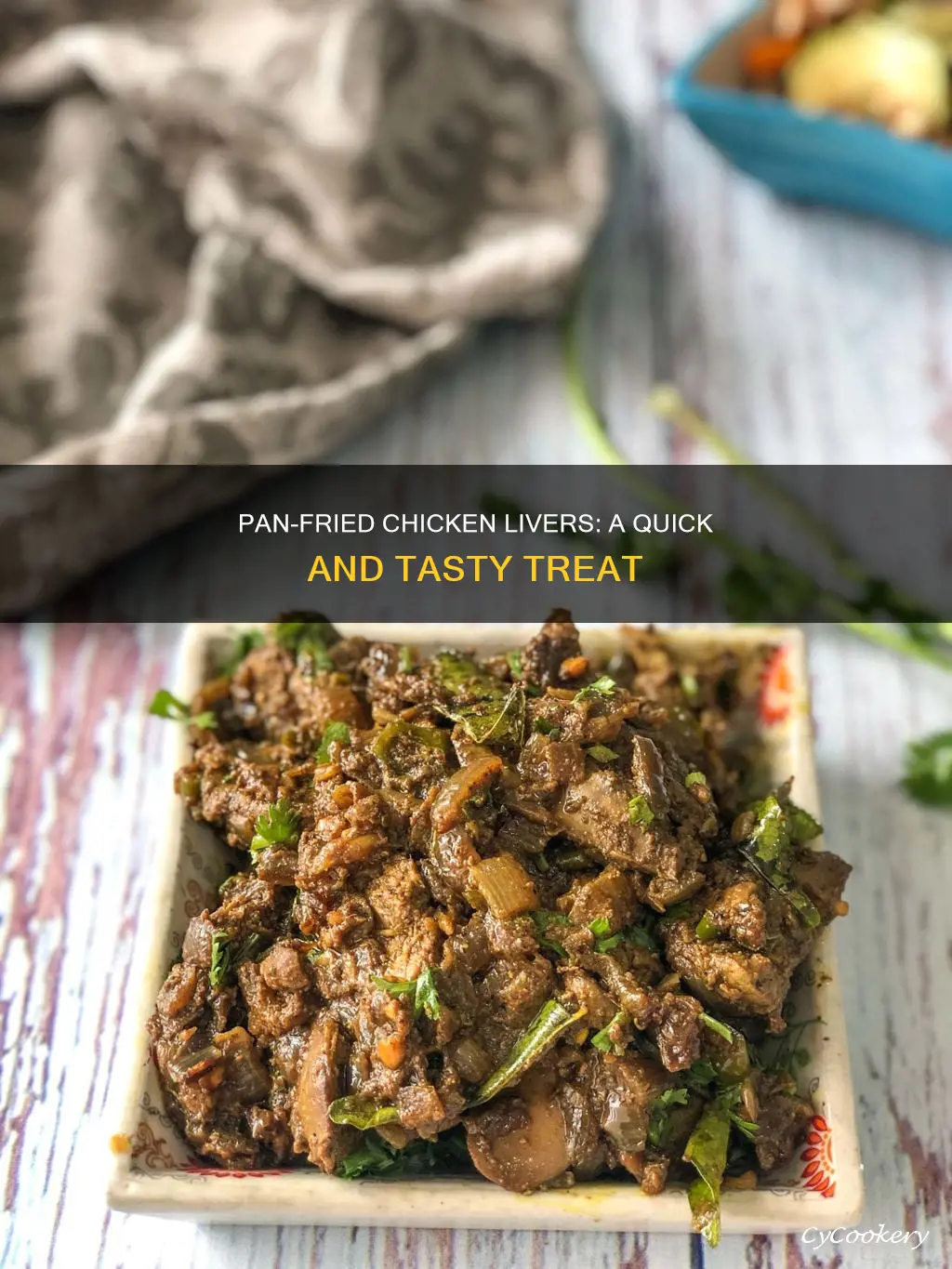can you pan fry chicken livers