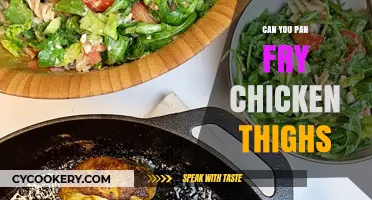 Pan-Frying Chicken Thighs: A Quick and Tasty Treat