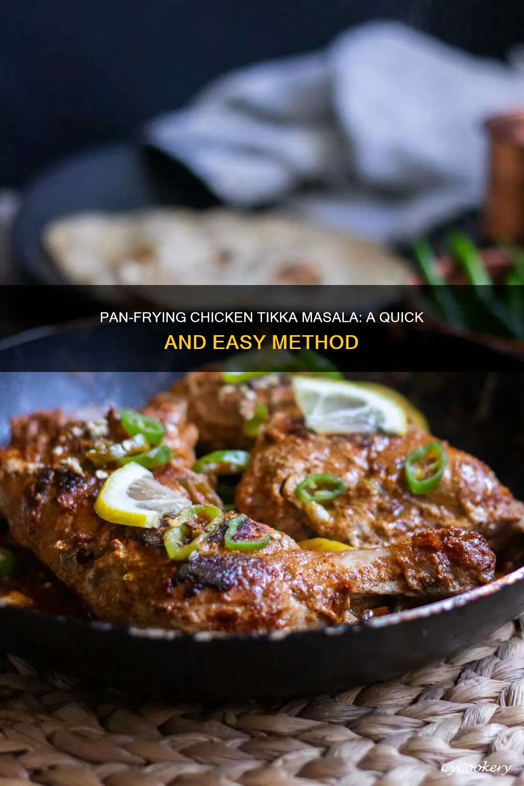 can you pan fry chicken tikka masala