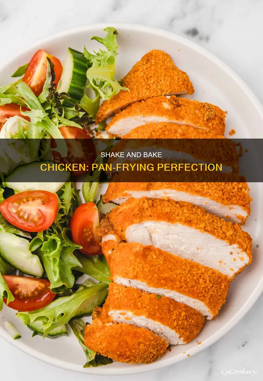 can you pan fry chicken with shake and bake