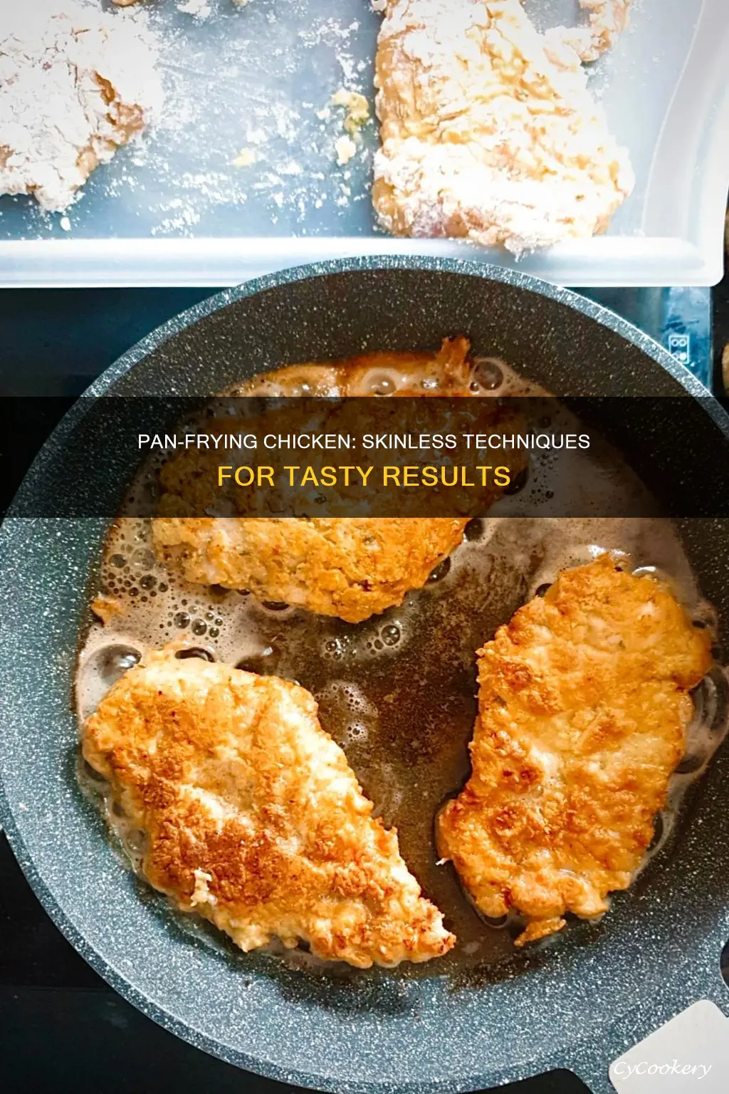 can you pan fry chicken without skin