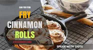Pan-Frying Cinnamon Rolls: Quick, Easy, Delicious