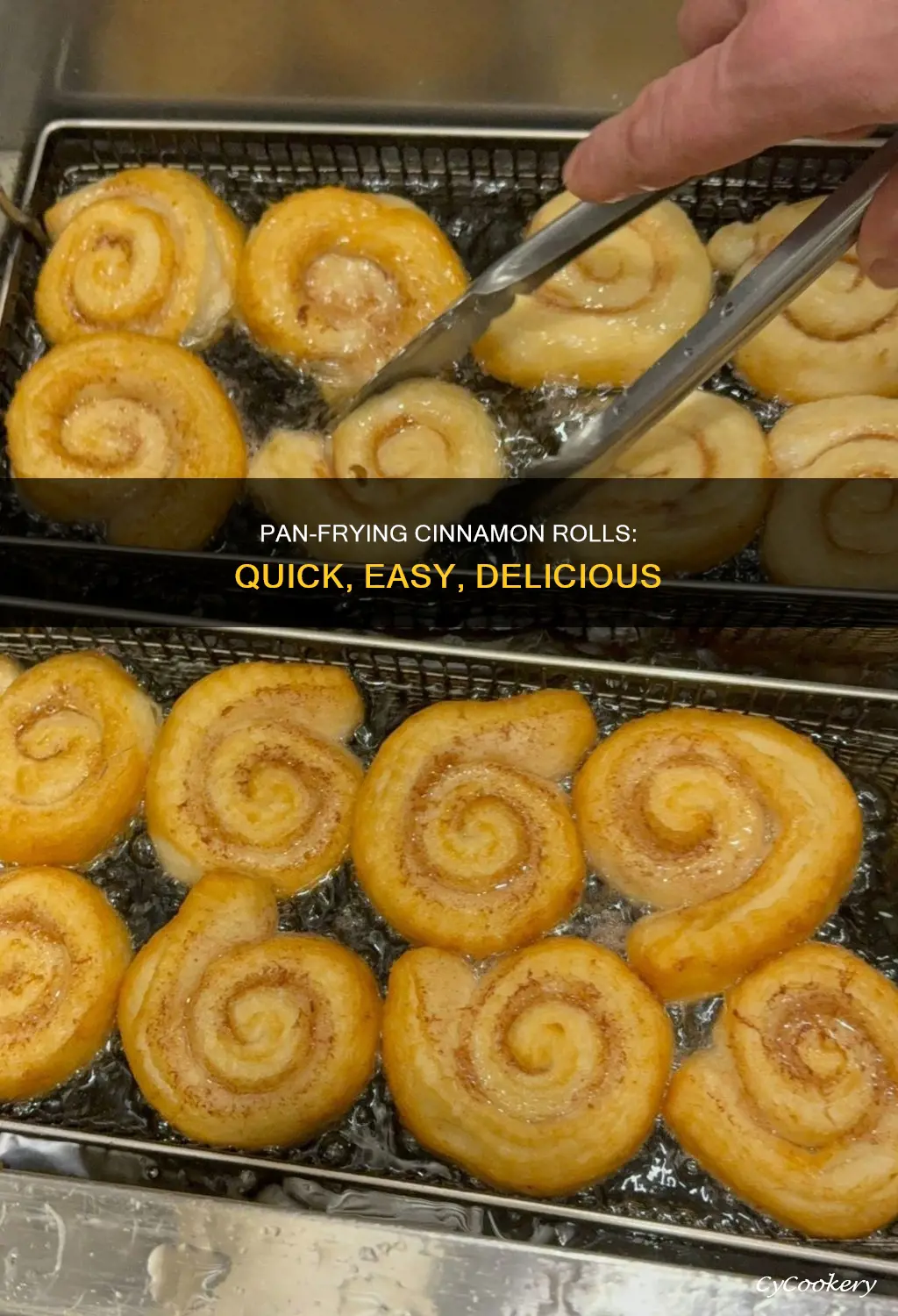 can you pan fry cinnamon rolls