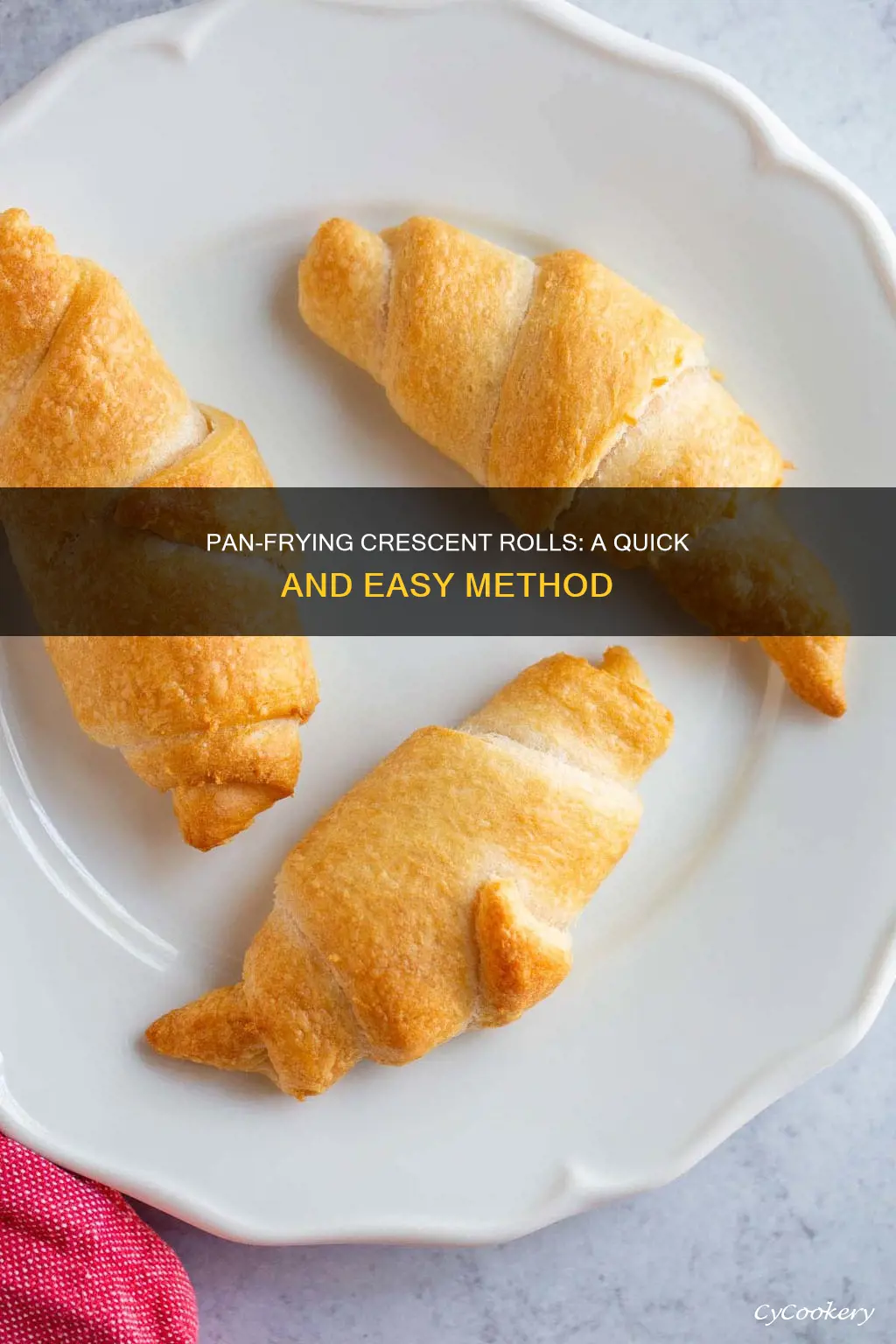 can you pan fry crescent rolls