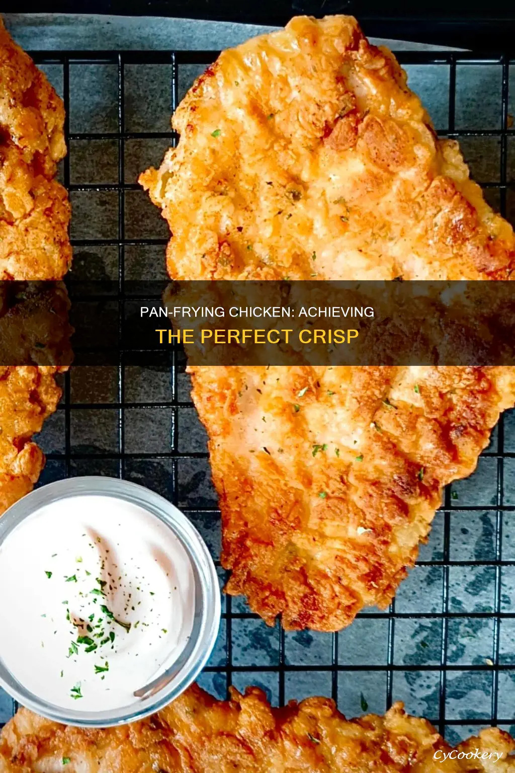 can you pan fry crispy chicken