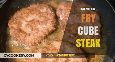 Pan-Frying Cube Steak: A Quick and Tasty Method