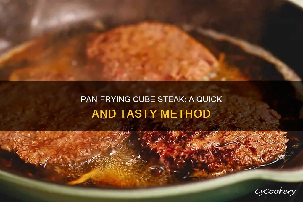 can you pan fry cube steak