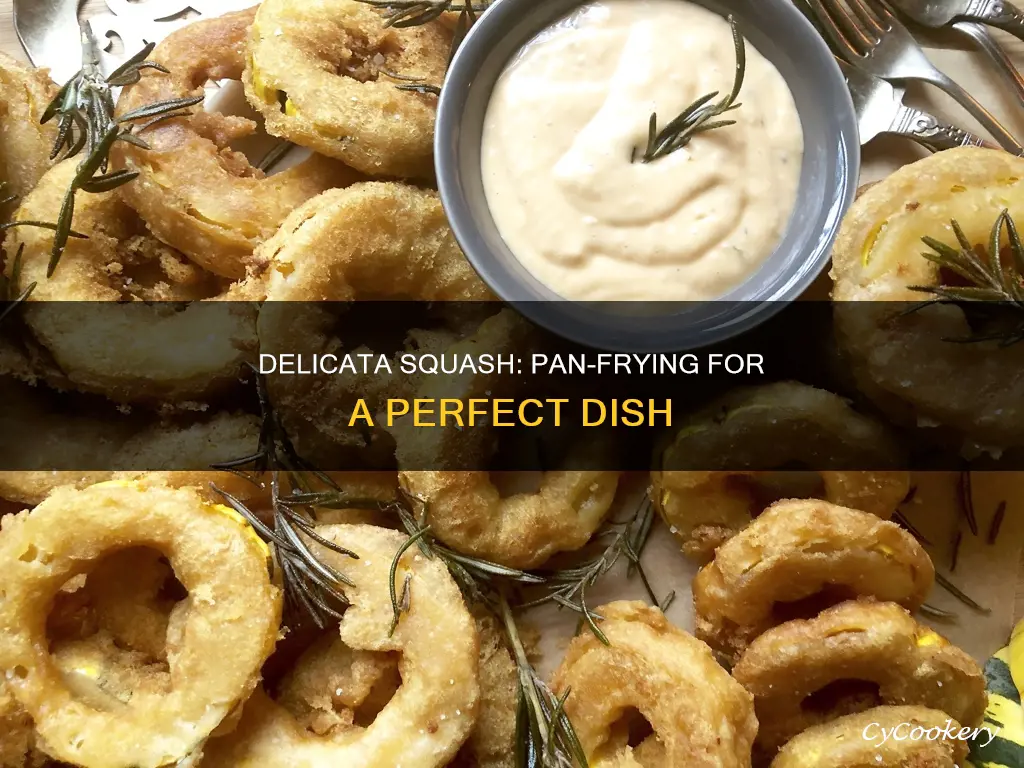 can you pan fry delicata squash