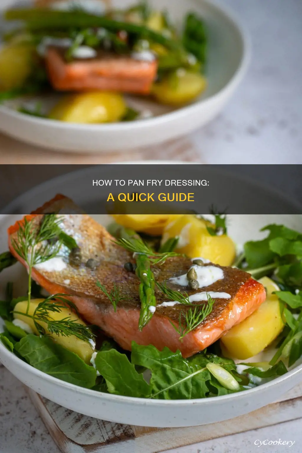 can you pan fry dressing