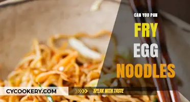 Pan-Frying Egg Noodles: Quick, Easy, and Delicious