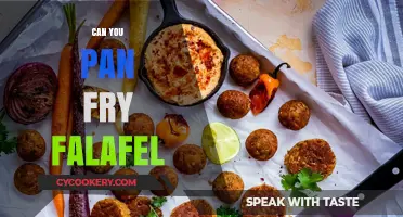 Falafel: Pan-Frying for a Crispy Crunch
