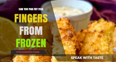 Pan-Frying Frozen Fish Fingers: A Quick and Tasty Treat