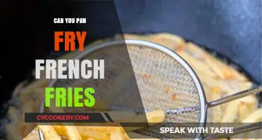 Pan-Fried French Fries: A Quick and Easy Treat