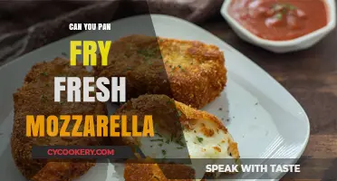 Fresh Mozzarella Pan Fry: Is it Possible?