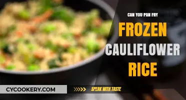Pan-Frying Frozen Cauliflower Rice: Quick, Easy, Delicious!