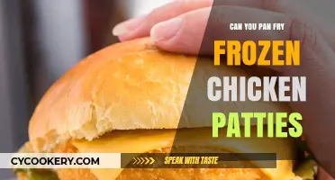 Pan-Frying Frozen Chicken Patties: Quick and Easy?