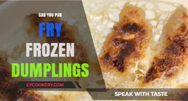 How to Pan Fry Frozen Dumplings to Perfection