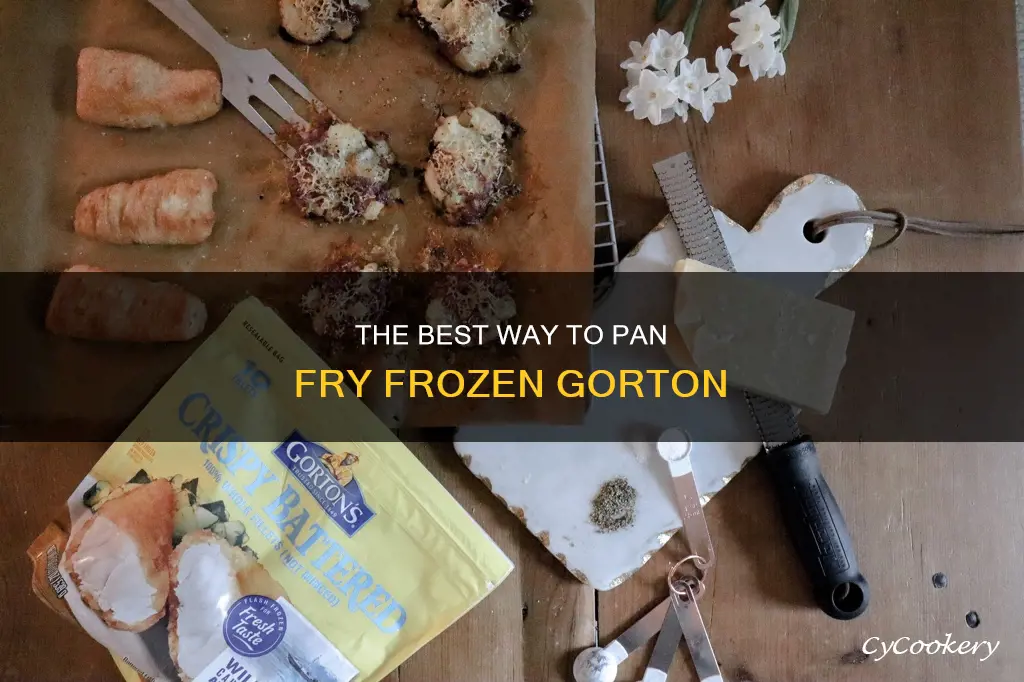 can you pan fry frozen gorton