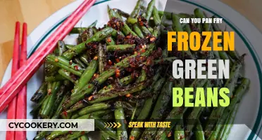 The Best Way to Pan Fry Frozen Green Beans