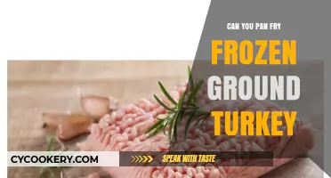 Pan-Frying Frozen Ground Turkey: Quick, Easy, Delicious