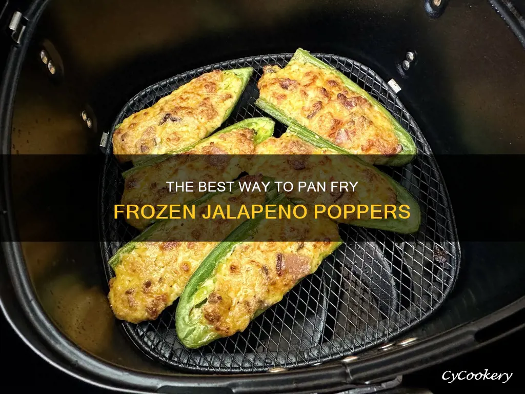can you pan fry frozen jalapeno poppers