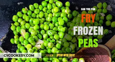 Pan-Frying Frozen Peas: Quick, Easy, and Delicious?
