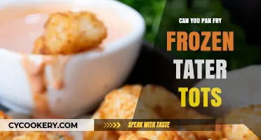 The Best Way to Pan Fry Frozen Tater Tots
