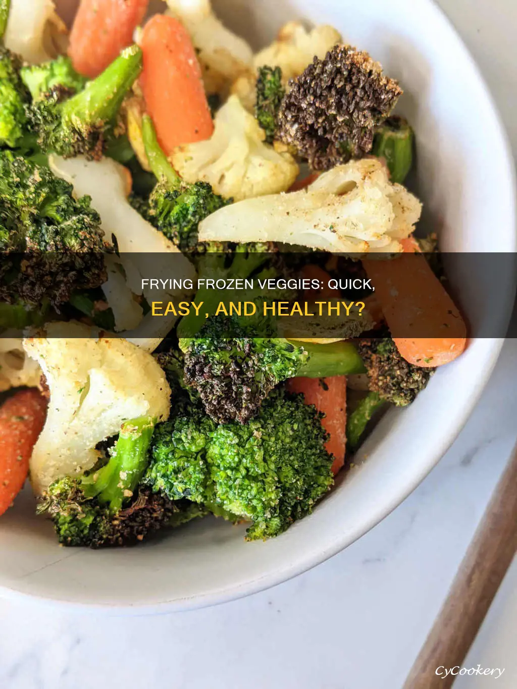 can you pan fry frozen vegetables
