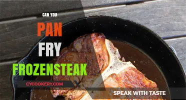 Pan-Frying Frozen Steak: A Quick and Tasty Method